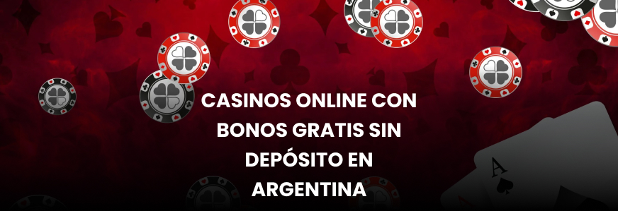 Logo Casinos online con bonos gratis sin depósito en Argentina