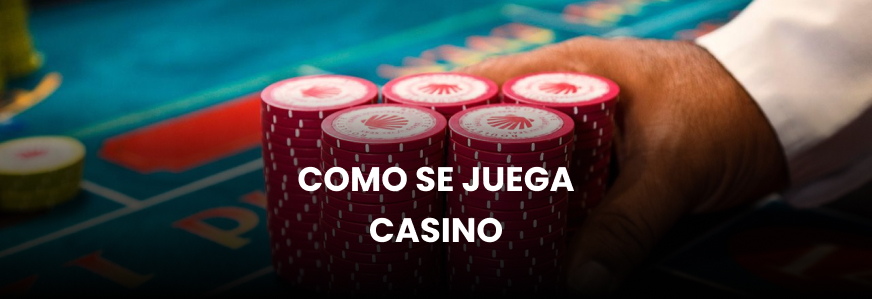 Logo Como se juega casino