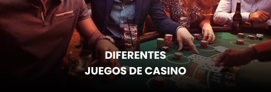 Logo Diferentes juegos de casino